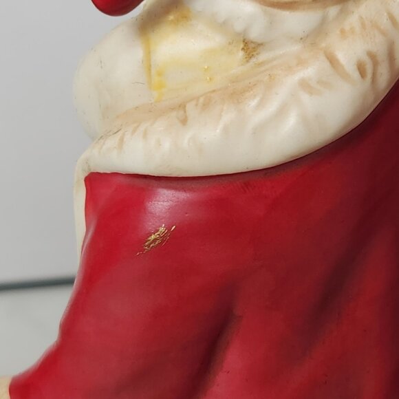 3 Traditions Of Santa Mistletoe Mountain Santa Porcelain Ornaments Limited Ed - Picture 7 of 10